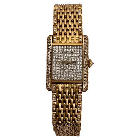 cartier watch case|diamond encrusted cartier watch.